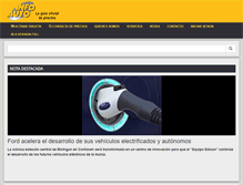Tablet Screenshot of infoauto.com.ar
